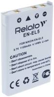 Аккумулятор Relato EN-EL5 для Nikon CoolPix 3700 / 4200 / 5200 / 5900 / 7900 / P100 / P3 / P4 / P50