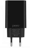 Сетевое зарядное устройство Pero TC02 2USB 2.1A Black (ТС02BL2A) TC02 2USB 2.1A черный (ТС02BL2A)