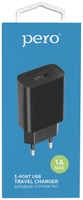 Сетевое зарядное устройство Pero TC01 1USB 1A Black (ТС01BL1A) TC01 1USB 1A черный (ТС01BL1A)