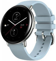Смарт-часы AMAZFIT Zepp E Circle A1936, 1.28″, серебристый  /  голубой
