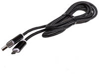Кабель Skyway USB - microUSB 3.0А 1,5м Black