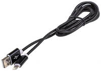 Кабель Skyway USB - Lightning 3.0А 1,5м Black