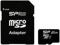 Карта памяти Silicon Power Elite Gold microSDXC 64GB + адаптер (SP064GBSTXBU1V1GSP)