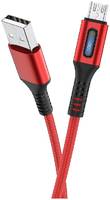 Кабель HOCO U79 Admirable USB - micro USB Red