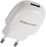 Сетевое зарядное устройство Borofone BA49A Vast Power, 1xUSB, 2,1 A, white (УТ000023270)