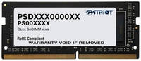 Patriot Memory Оперативная память Patriot Signature 16Gb DDR4 3200MHz SO-DIMM (PSD416G320081S) Signature Line