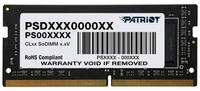 Patriot Memory Оперативная память Patriot Signature 16Gb DDR4 2400MHz SO-DIMM (PSD416G240081S) Signature Line