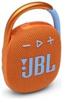 Портативная колонка JBL Clip 4 Orange (JBLCLIP4ORG)