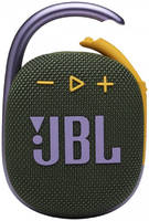 Портативная колонка JBL Clip 4 Green (JBLCLIP4GRN)