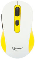 Беспроводная мышь Gembird MUSW-221-Y White / Yellow