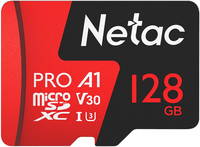 Карта памяти Netac P500 Extreme Pro microSD 128GB (NT02P500PRO-128G-S)