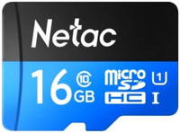 Карта памяти Netac P500 microSDHC 16GB (NT02P500STN-016G-R)