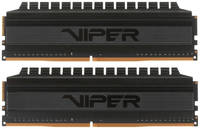 Patriot Memory Оперативная память Patriot Viper Blackout 64Gb DDR4 3600MHz (PVB464G360C8K) (2x32Gb KIT) Viper 4 Blackout