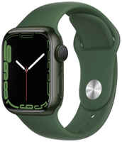 Смарт-часы Apple Watch Series 7 GPS 41mm Green Alum. / Clover Sport