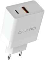 QUMO Сетевое зарядное устройство Qumо PD + QC3.0 белое