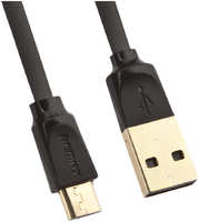 Кабель Remax RC-041m microUSB 1м Black