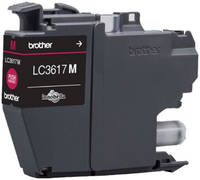 Картридж для струйного принтера Brother LC-3617M, пурпурный, оригинал