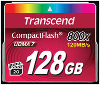 Карта памяти Transcend Compact Flash TS128GCF800 128GB