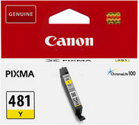Картридж для струйного принтера Canon CLI-481 Y желтый, оригинал