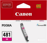 Картридж для струйного принтера Canon CLI-481 M пурпурный, оригинал