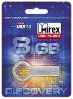 Флешка MIREX Round Key 8ГБ (13600-DVRROK08)