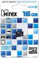 Карта памяти MIREX Micro SDHC 16GB 13612-MCROSD16