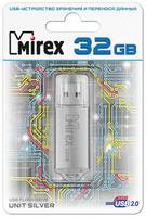 Флешка MIREX Unit 32ГБ Silver (13600-FMUUSI32)