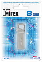 Флешка MIREX Crab 8ГБ Silver (13600-ITRCRB08)