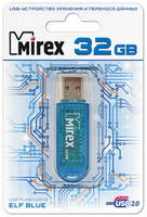 Флешка MIREX Elf 32ГБ Blue (13600-FMUBLE32)