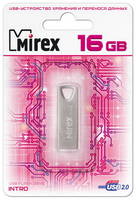 Флешка MIREX Intro 16ГБ Silver (13600-ITRNTO16)