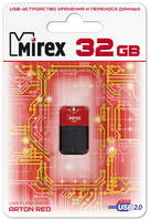 Флешка MIREX Arton 32ГБ Black / Red (13600-FMUART32)