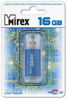 Флешка MIREX Unit 16ГБ Blue (13600-FMUAQU16)