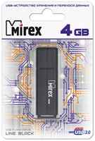 Флешка MIREX Line 4ГБ (13600-FMULBK04)
