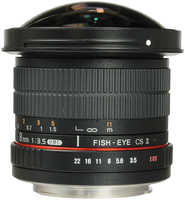 Объектив Samyang MF 8mm f / 3.5 AS IF UMC FISH-EYE CS II AE Nikon F