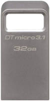 Флешка Kingston DataTraveler Micro 32ГБ Silver (DTMC3 / 32GB) (DTMC3/32GB)