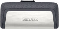 Флешка SanDisk Ultra Dual 32ГБ Silver / Black (SDDDC2-032G-G46)