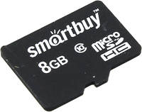 Карта памяти Smartbuy Micro SDHC SB8GBSDCL10-00 8GB