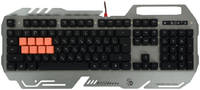 Проводная игровая клавиатура A4Tech Bloody B418 Gray