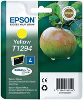Картридж для струйного принтера Epson T1294 (C13T12944012) желтый, оригинал