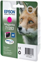 Картридж для струйного принтера Epson T1283 (C13T12834012) пурпурный, оригинал