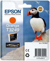 Картридж для струйного принтера Epson T3249 (C13T32494010) оранжевый, оригинал