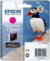 Картридж для струйного принтера Epson T3243 (C13T32434010) пурпурный, оригинал