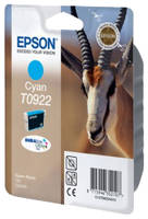 Картридж для струйного принтера Epson T0922 (C13T10824A10) голубой, оригинал