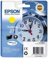 Картридж для струйного принтера Epson T2702 (C13T27044022) желтый, оригинал