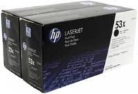 Картридж для лазерного принтера HP 53XD (Q7553XD) черный, оригинал