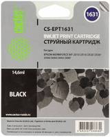 Картридж для струйного принтера CACTUS CS-EPT1631 черный, совместимый