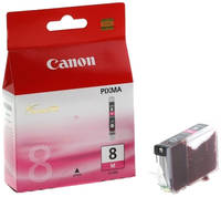 Картридж для струйного принтера Canon CLI-8M (0622B024) пурпурный, оригинал