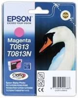 Картридж для струйного принтера Epson C13T11134A10, пурпурный, оригинал