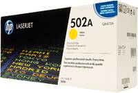 Картридж для лазерного принтера HP 502A (Q6472A) желтый, оригинал Q6472A 502A