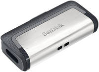 Флешка SanDisk Ultra Dual 256ГБ Silver (SDDDC2-256G-G46)